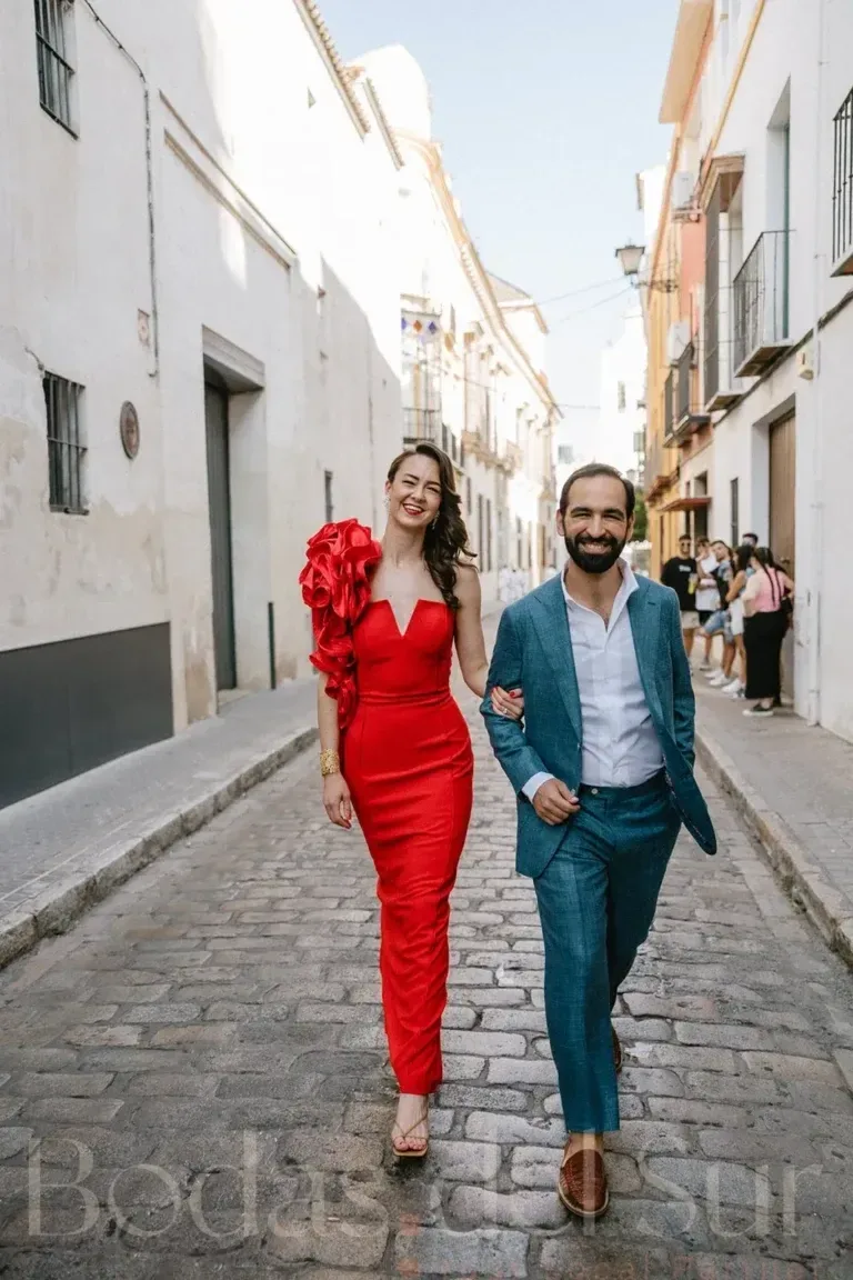 Boda persa-occidental en Sevilla